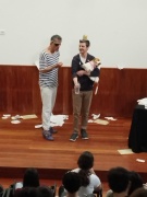 «Camoinz Hépyco-Lyrico»: teatro na escola