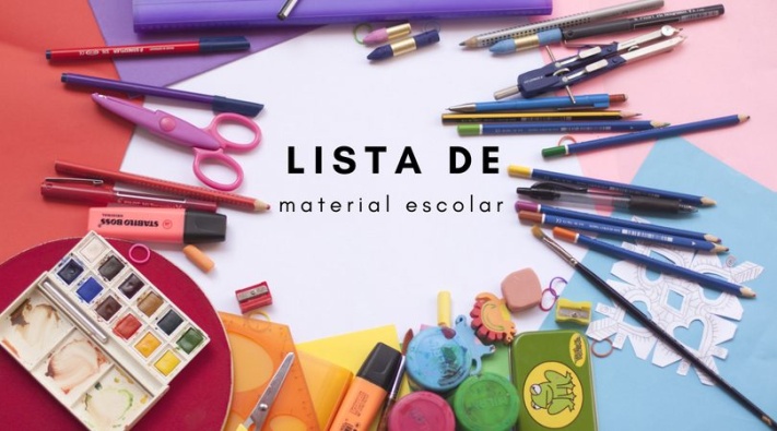 Lista de material escolar | Ano letivo 2026-2027