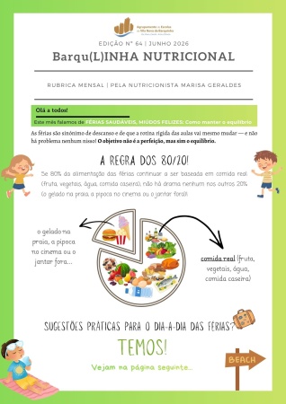Rubrica Barqu(L)INHA NUTRICIONAL - Edição N.º 64 junho 2026