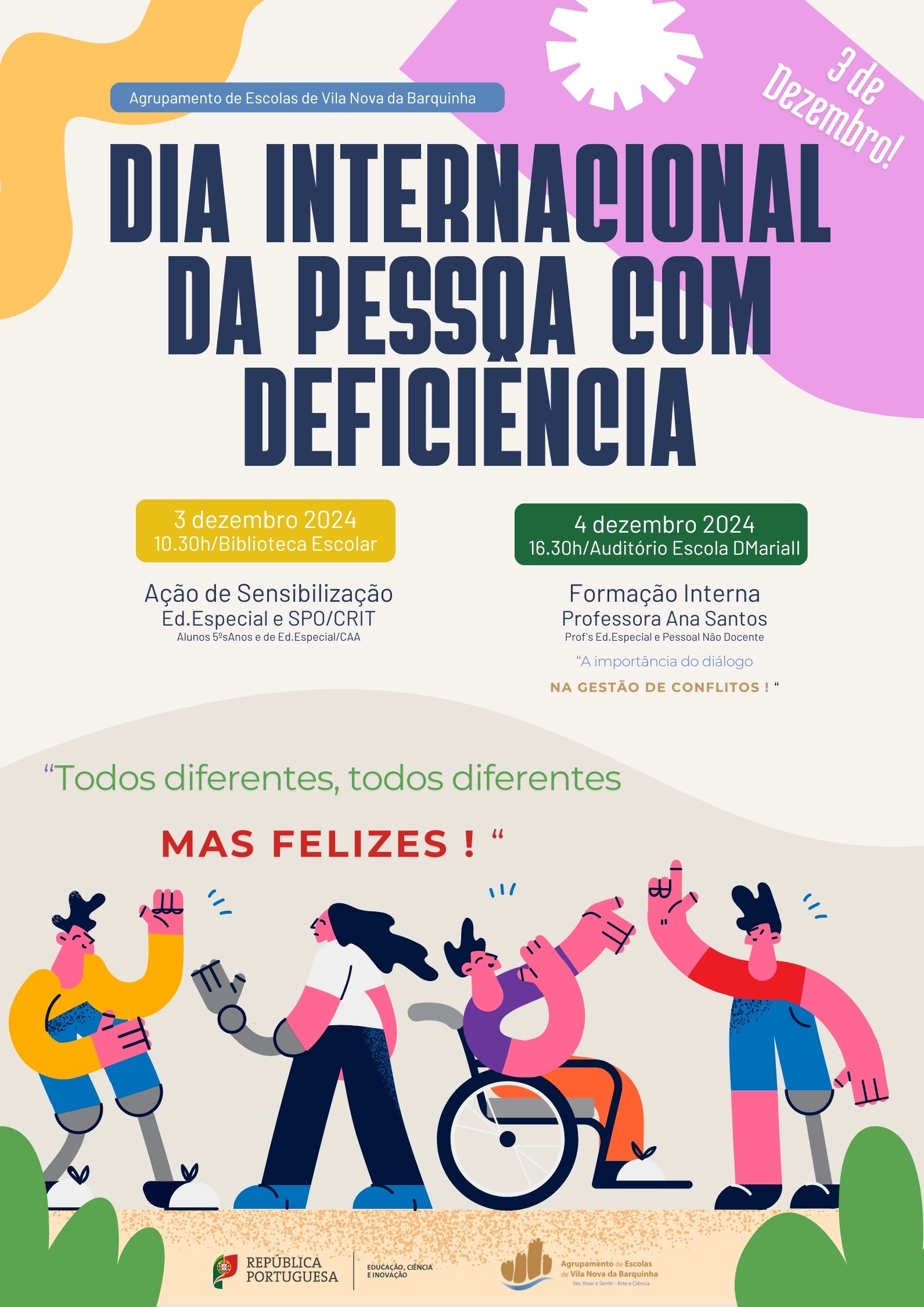 DiaInternacionaldaPessoacomDeficiência RedesSociais