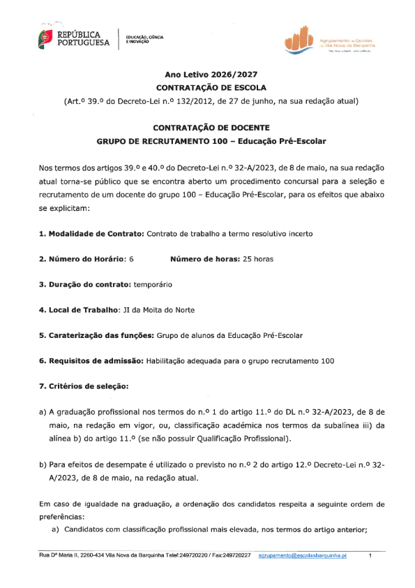 Aviso Abertura 100 001