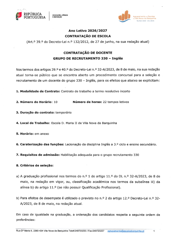 Aviso Abertura 330 001