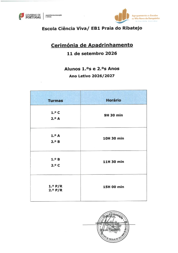 horário apadrinhamento 001